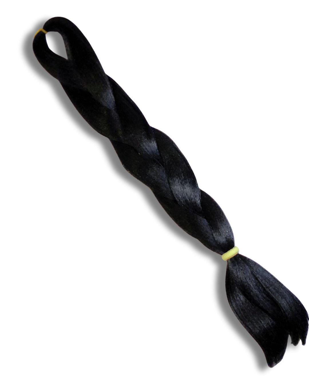 Black & Grey Ombre Braiding Hair | High Heat Synthetic Henlon