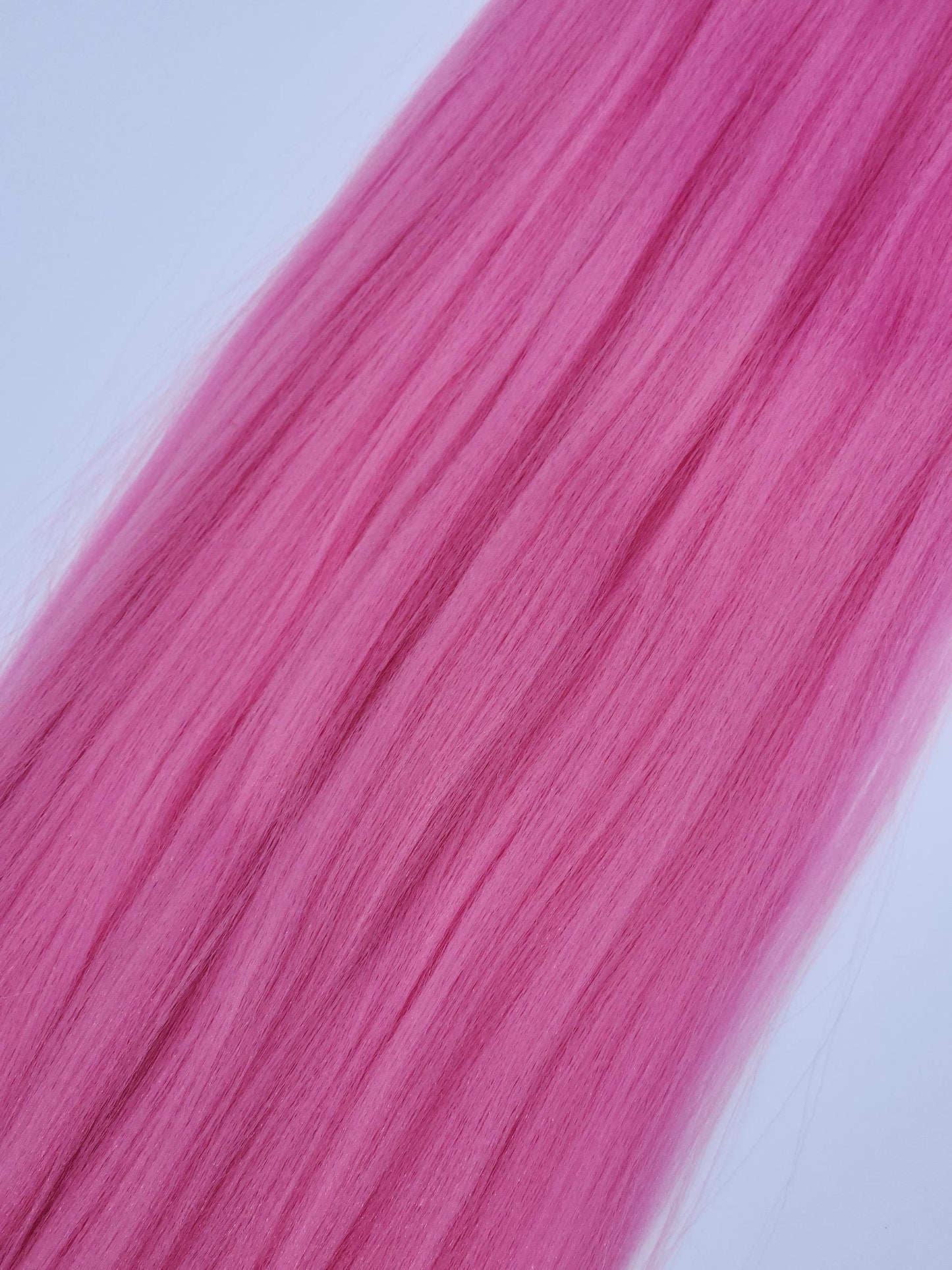 Pink | Hot Pink | Magenta | Vintage Pink | Pastel Pink | Blonde  Black Ombre Synthetic Braiding Hair Bundles