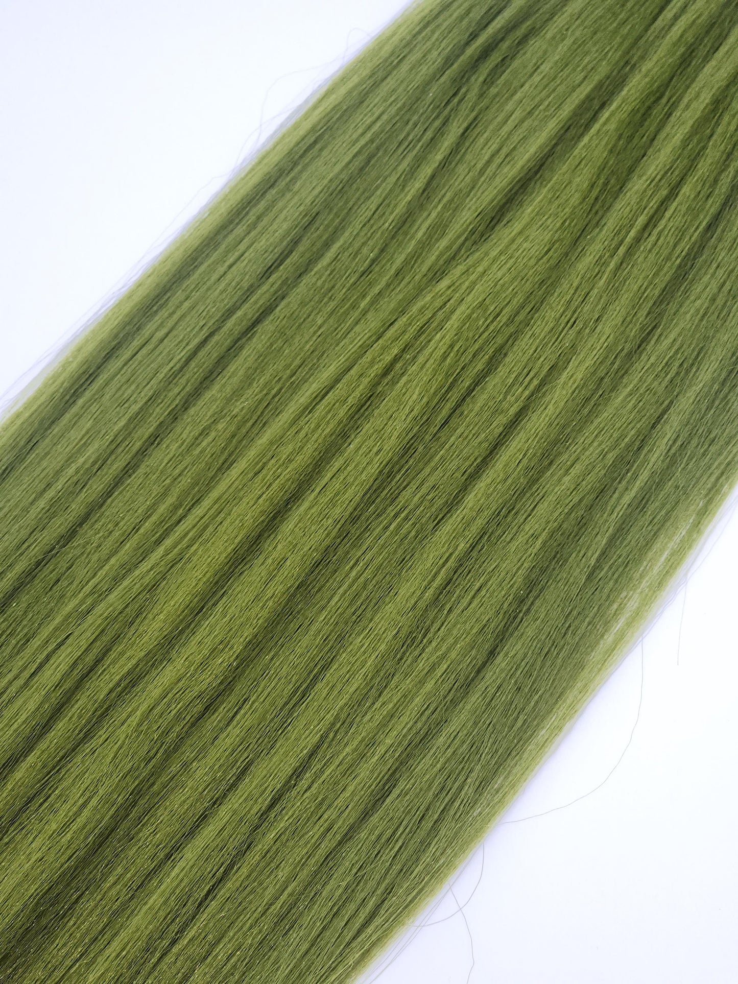 Green Braiding Hair Single Pack  | Premium High-Heat Synthetic Kanekalon Fiber, Itch-Free