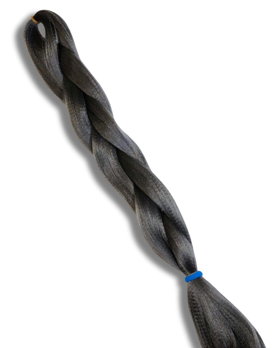 Black & Grey Ombre Braiding Hair | High Heat Synthetic Henlon