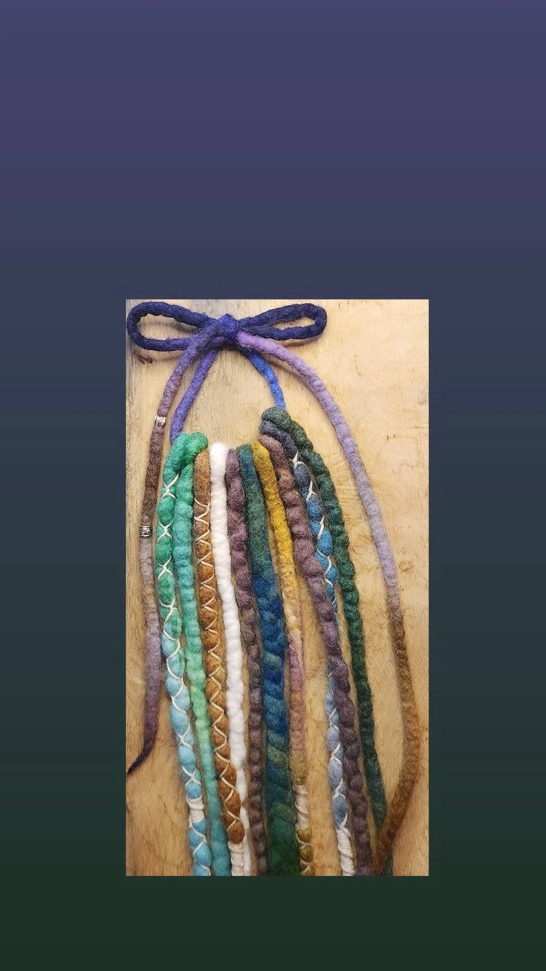 Original Wool Dread Ties
