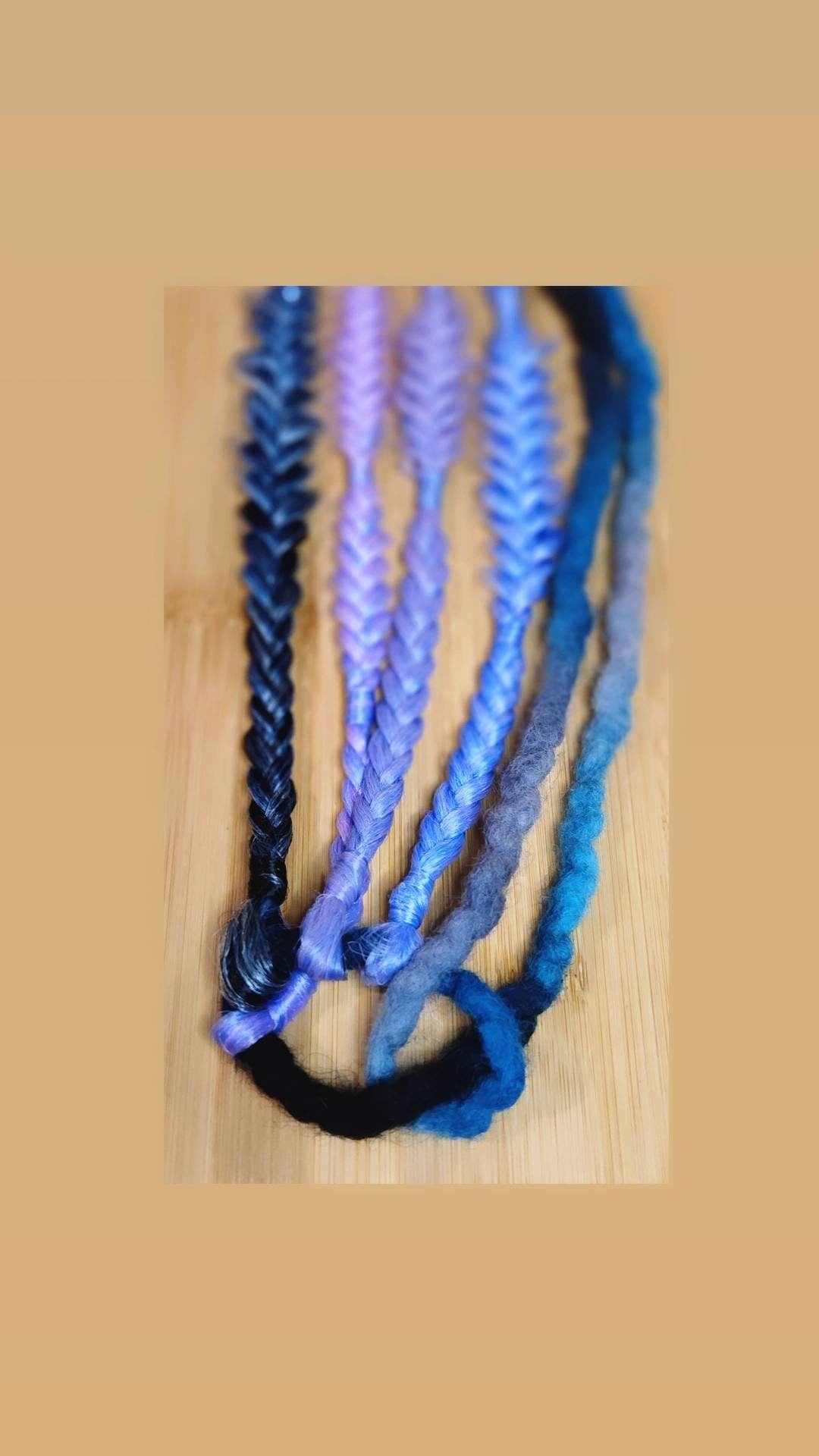Original Wool Dread Ties